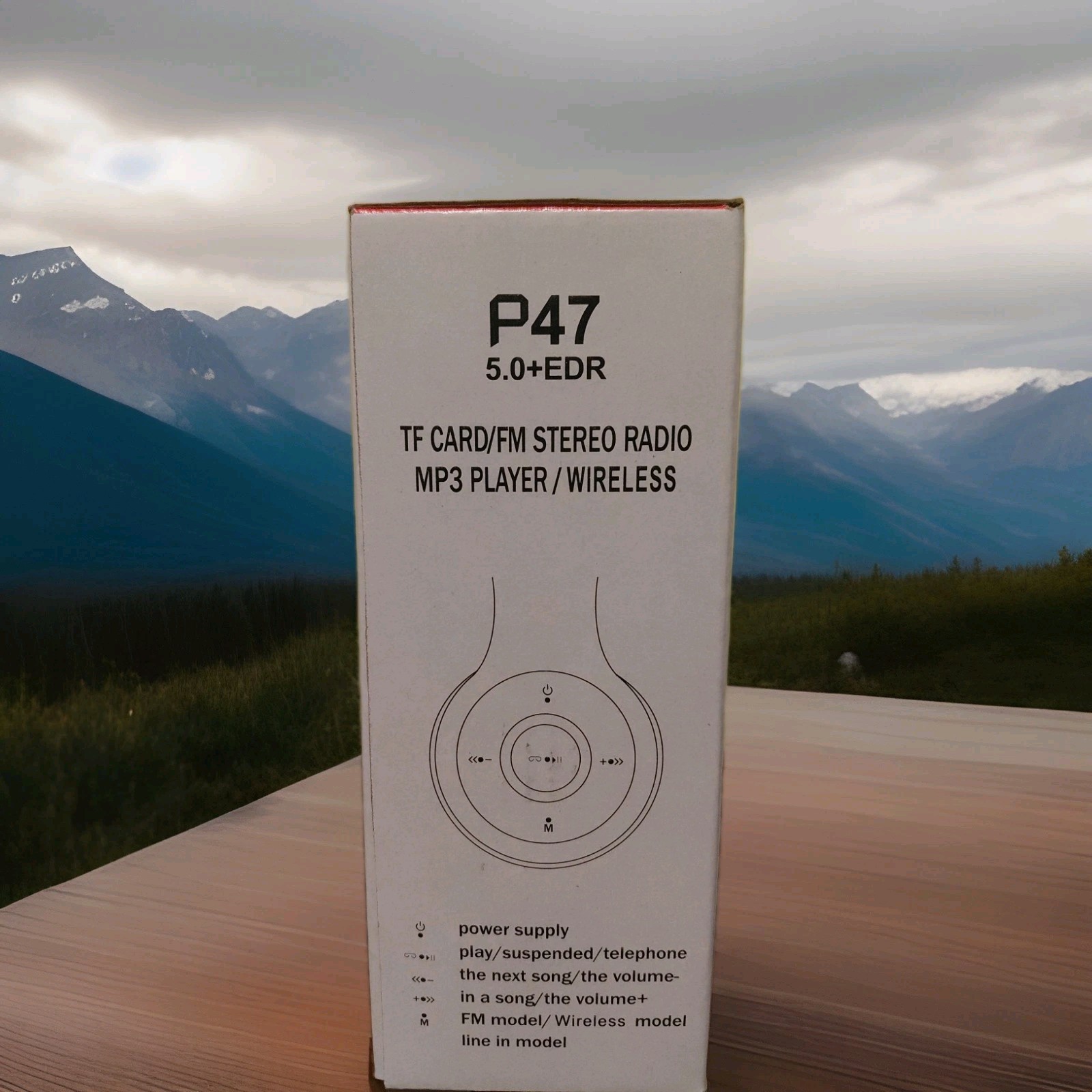 P47 5.0+EDR Wireless Bluetooth Over the Ear Headphones