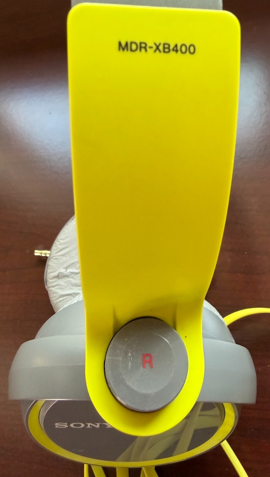 Sony MDR‑XB400 Extra Bass Headphones – Lime Green – Work