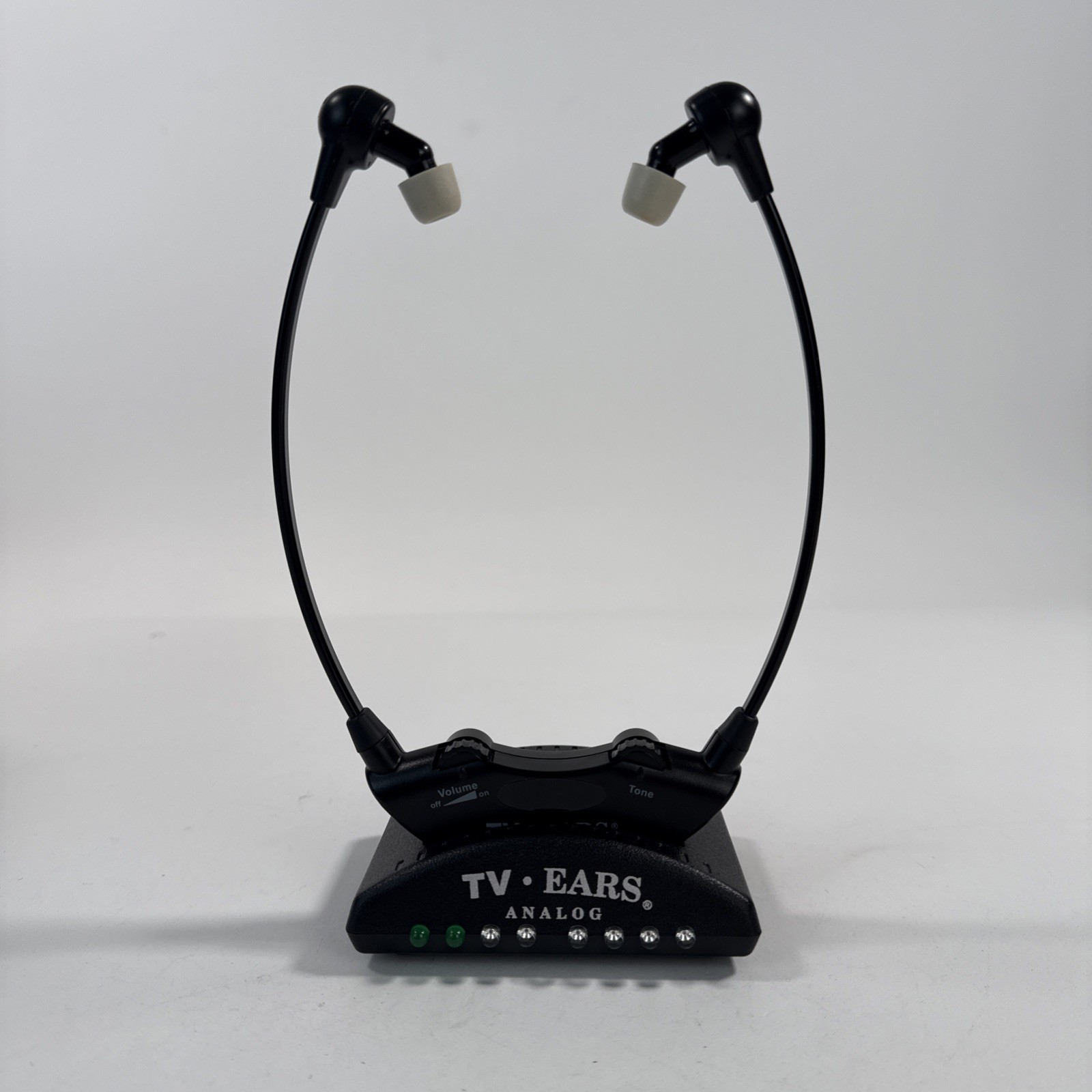 TV Ears Wireless Black Version 5.0 Item #11641 Voice Clarifying Listening