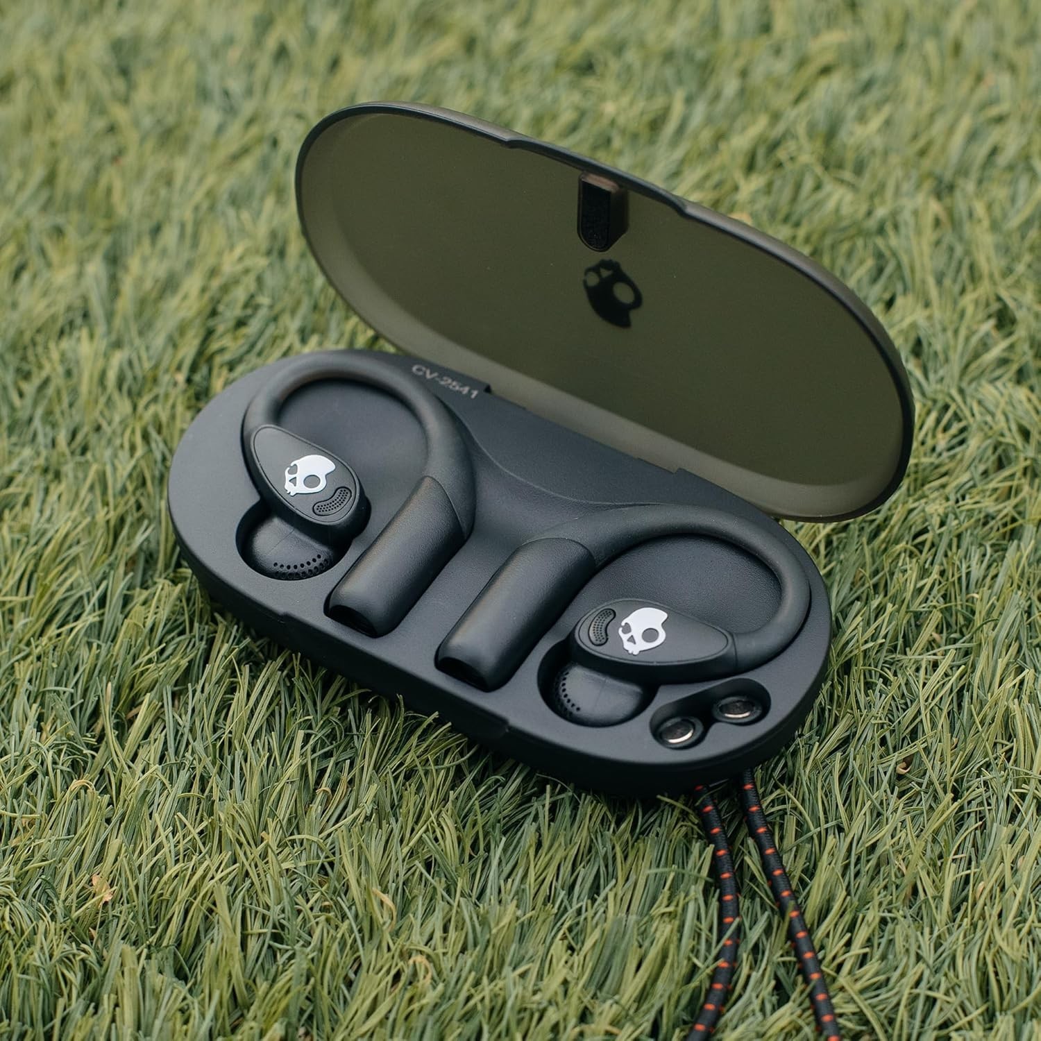 Skullcandy Push 540 Open Open-Ear Earbuds Black Wireless Secure Fit 42Hr Battery