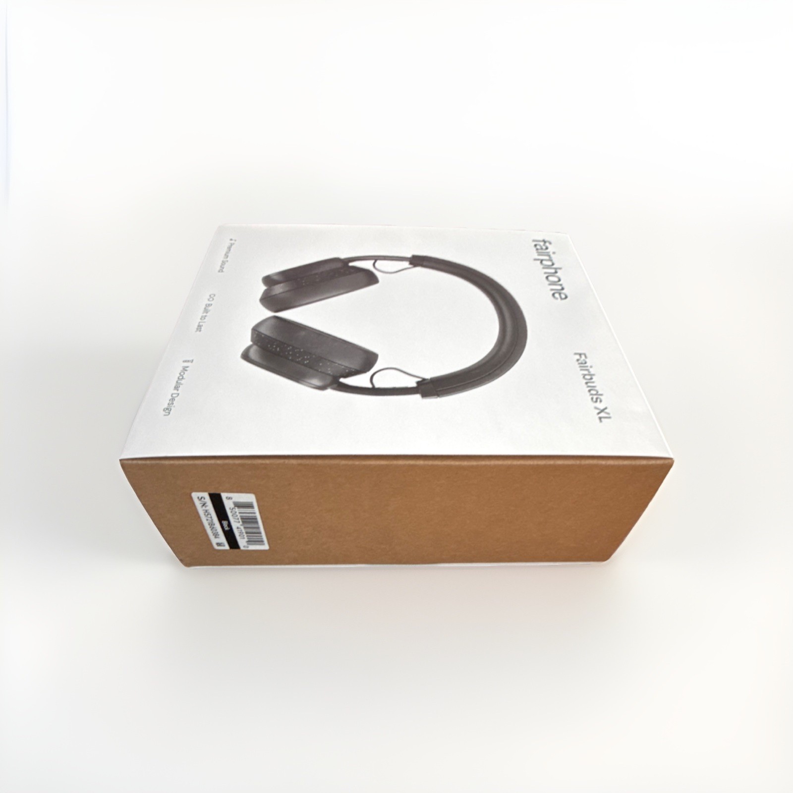 Fairphone Fairbuds XL Over-Ear Headphones Black Bluetooth ANC Modular IP54 40mm