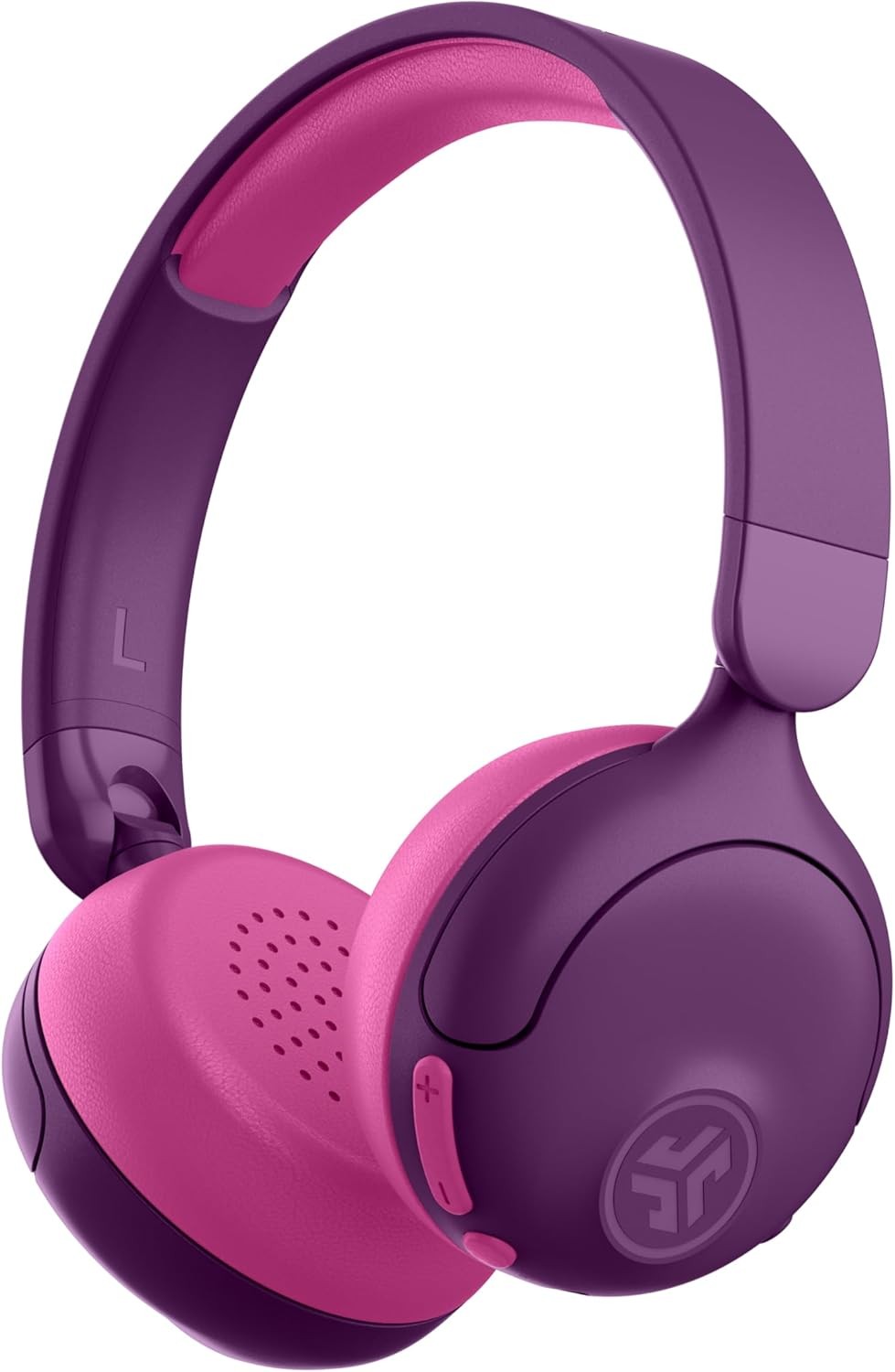 JLab JBuddies Bluetooth Wireless ANC Kids’ Headphones – Purple-Pink