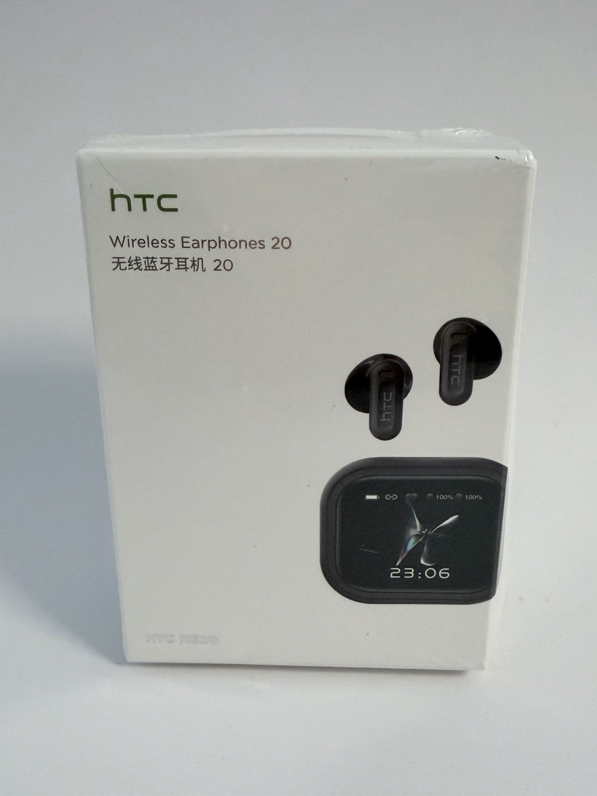 HTC Wireless Bluetooth Earbud NE20 Black Stereo HD Voice Long Battery