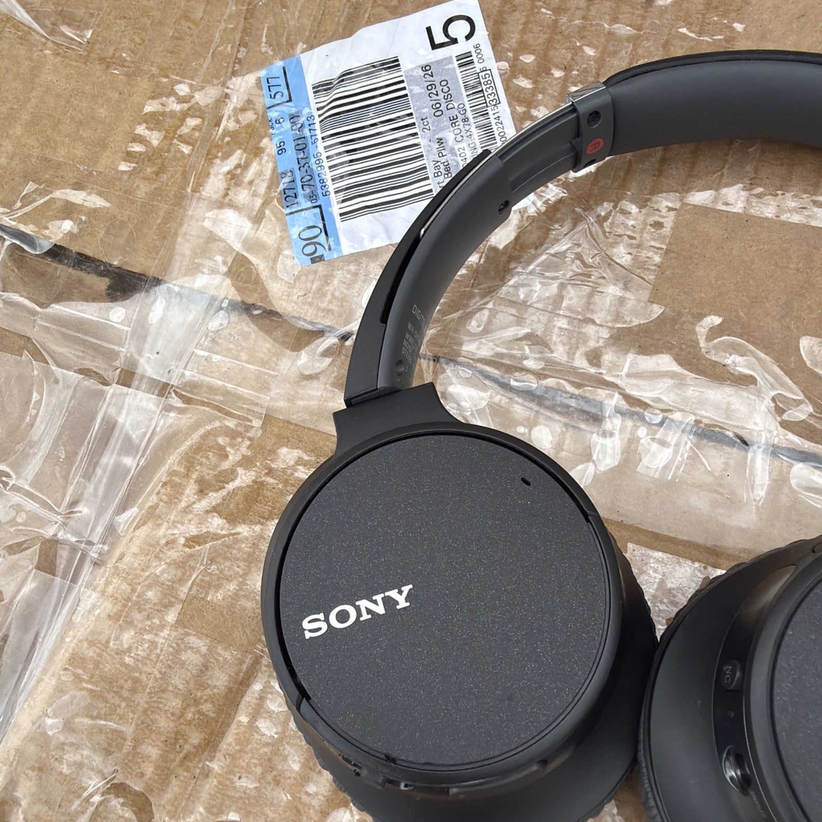 Original Sony WH-CH700N Over the Ear Headphone – Black Tested Working