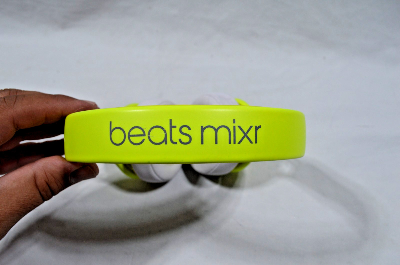 Beats ‘Mixr’ Wired Neon Green Limited Edition David Guetta DJ Headphones