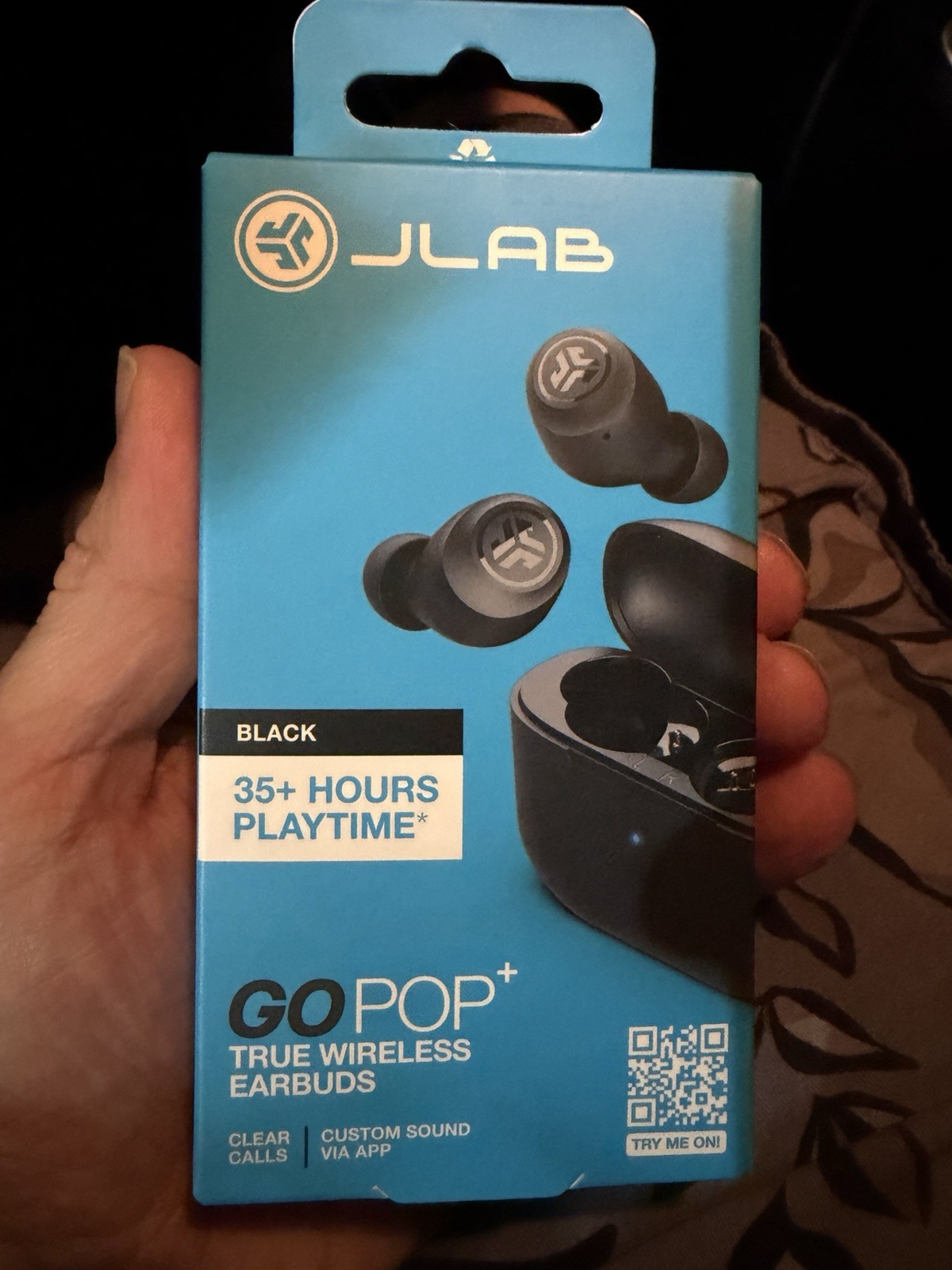JLab Audio EBGOAIRRBLK82 In the Ear Headphones – Black