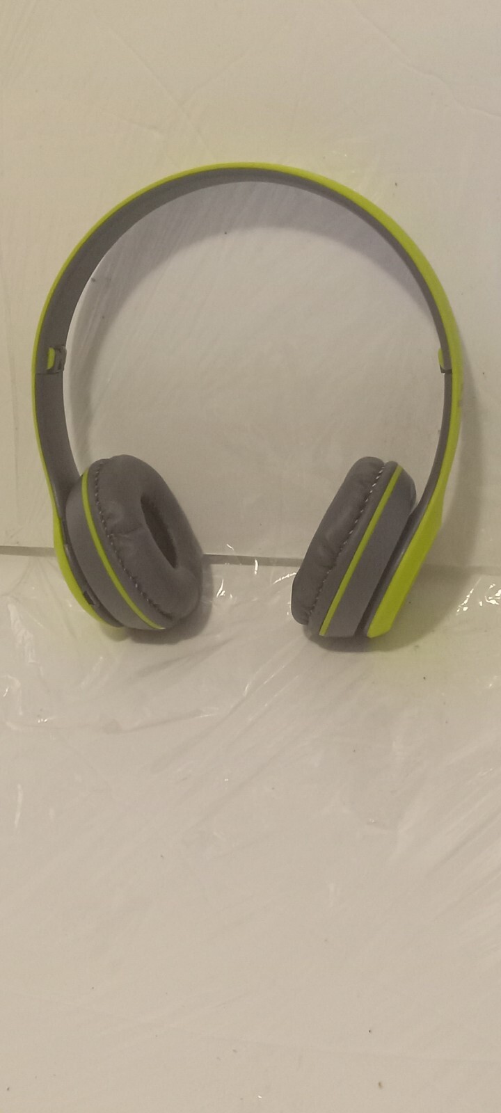 Bluetooth Headphones TF Card/FM Stereo Radio, MP3, P47 5.0+EDR Lime NEW Open Box