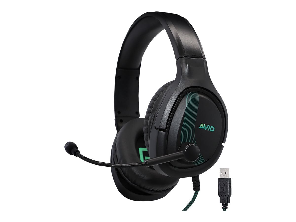 Avid AHSP1000TRRS01K Aviga Gaming Headset 3.5 mm Jack