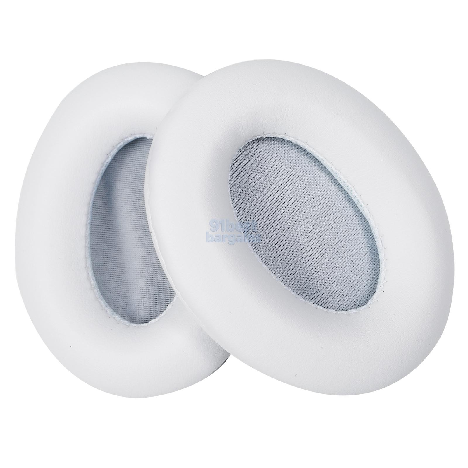 1 Pair Ear Pad Cushion Replacement For Beats by Dre Studio 1.0 Headphone – White