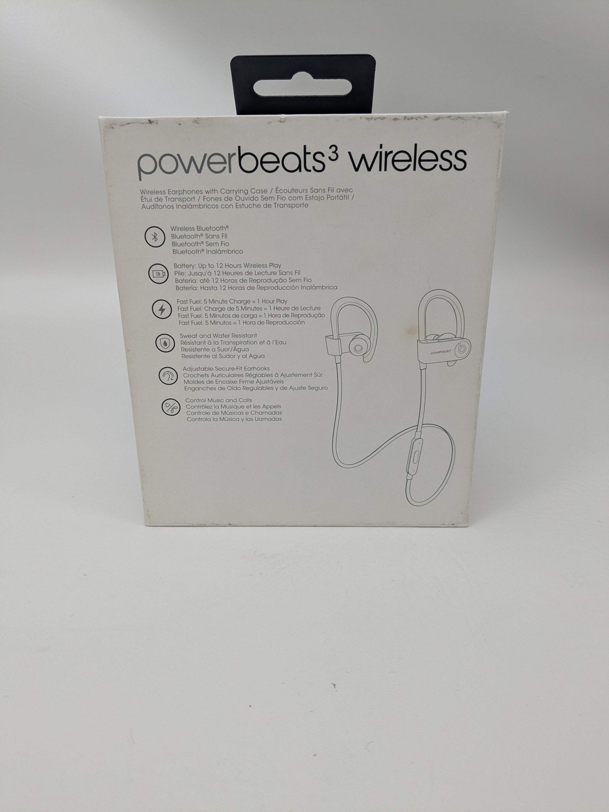 Beats Powerbeats3 Earbud Bluetooth Earphones Shock Yellow A1747