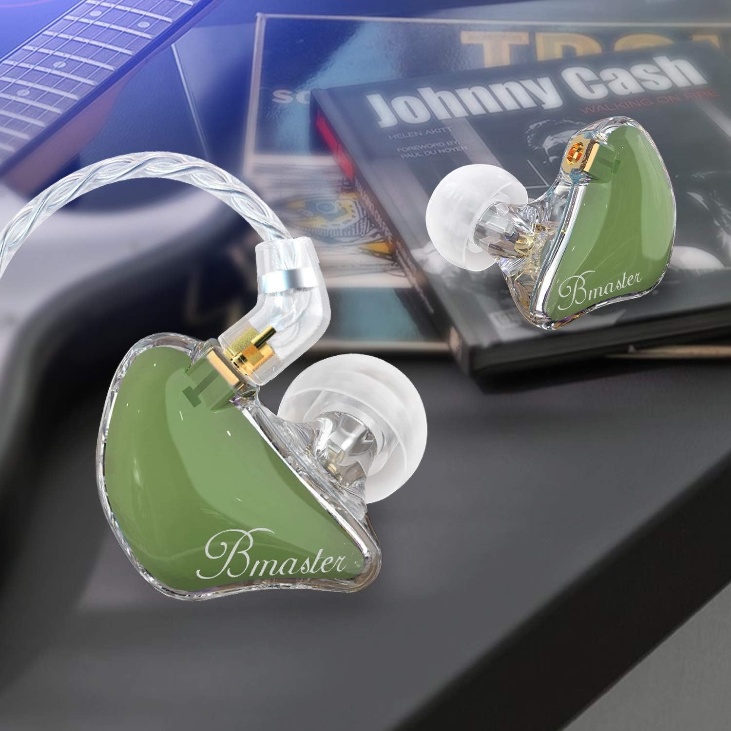 Bmaster in Ear Monitor Headphones for Musicians, Hybrid Triple Drivers Dynami…