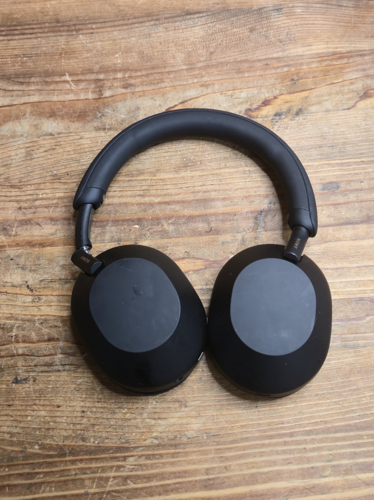 Sony WH-1000XM5 Wireless Noise Canceling Headphones Black Left Side Broke