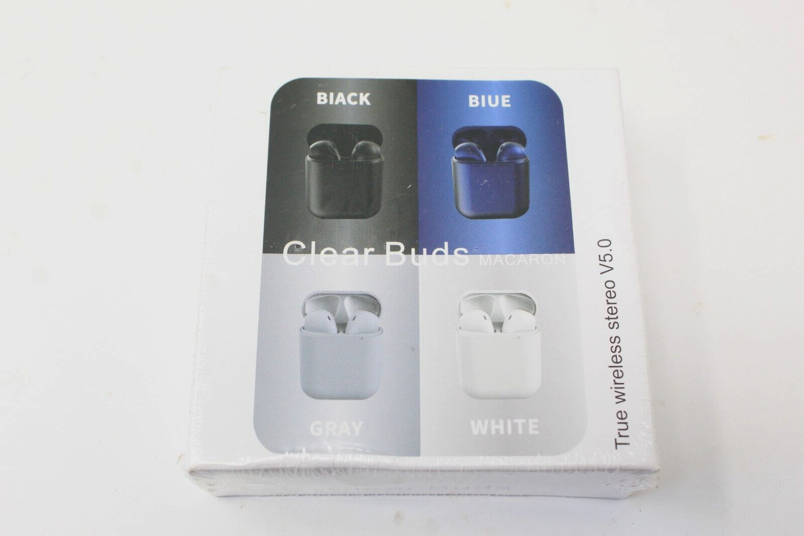 Clear Buds True Wireless Stereo V5.0 Earbuds Android IOS B T5.0