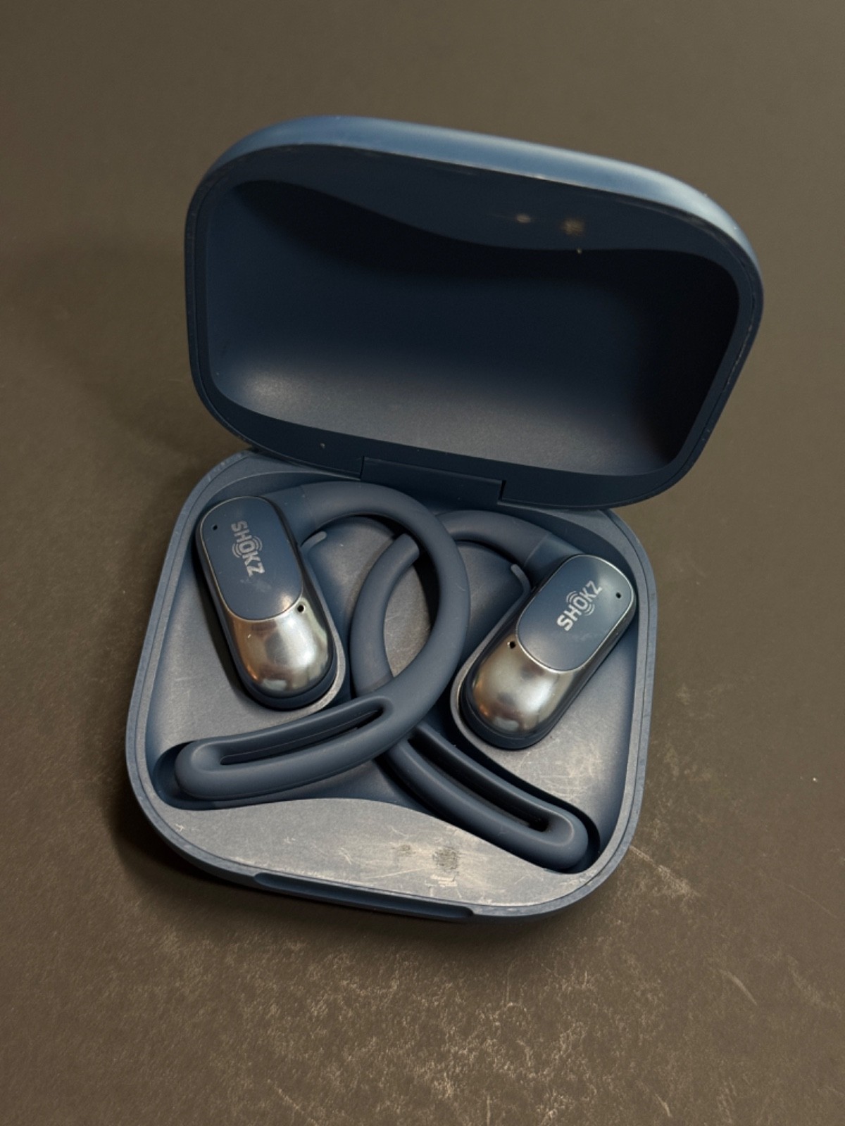 Shokz OpenFit Air Open Ear Wireless Earbuds T511 Stone Blue