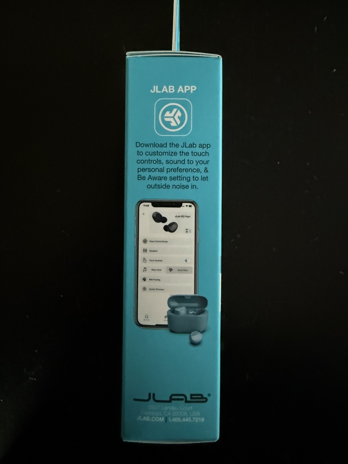 JLAB GO POP+ True Wireless EARBUDS ~ 35+Hours Playtime ~ Custom Sound+Bass Boost