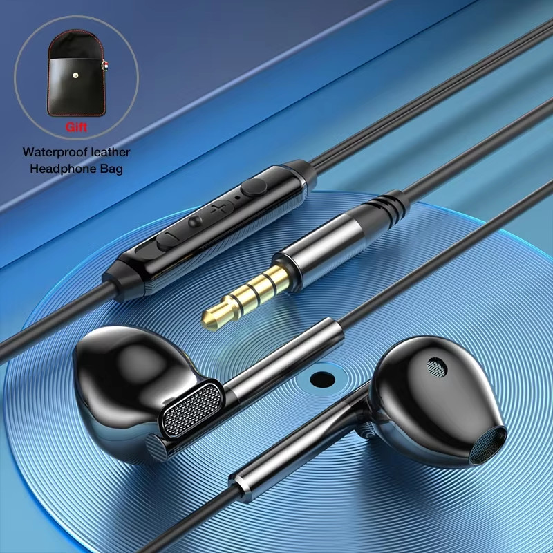 3.5Mm/Type-C Noise Canceling Headphone Wired Headphones Bass Hifi Wired Earphone