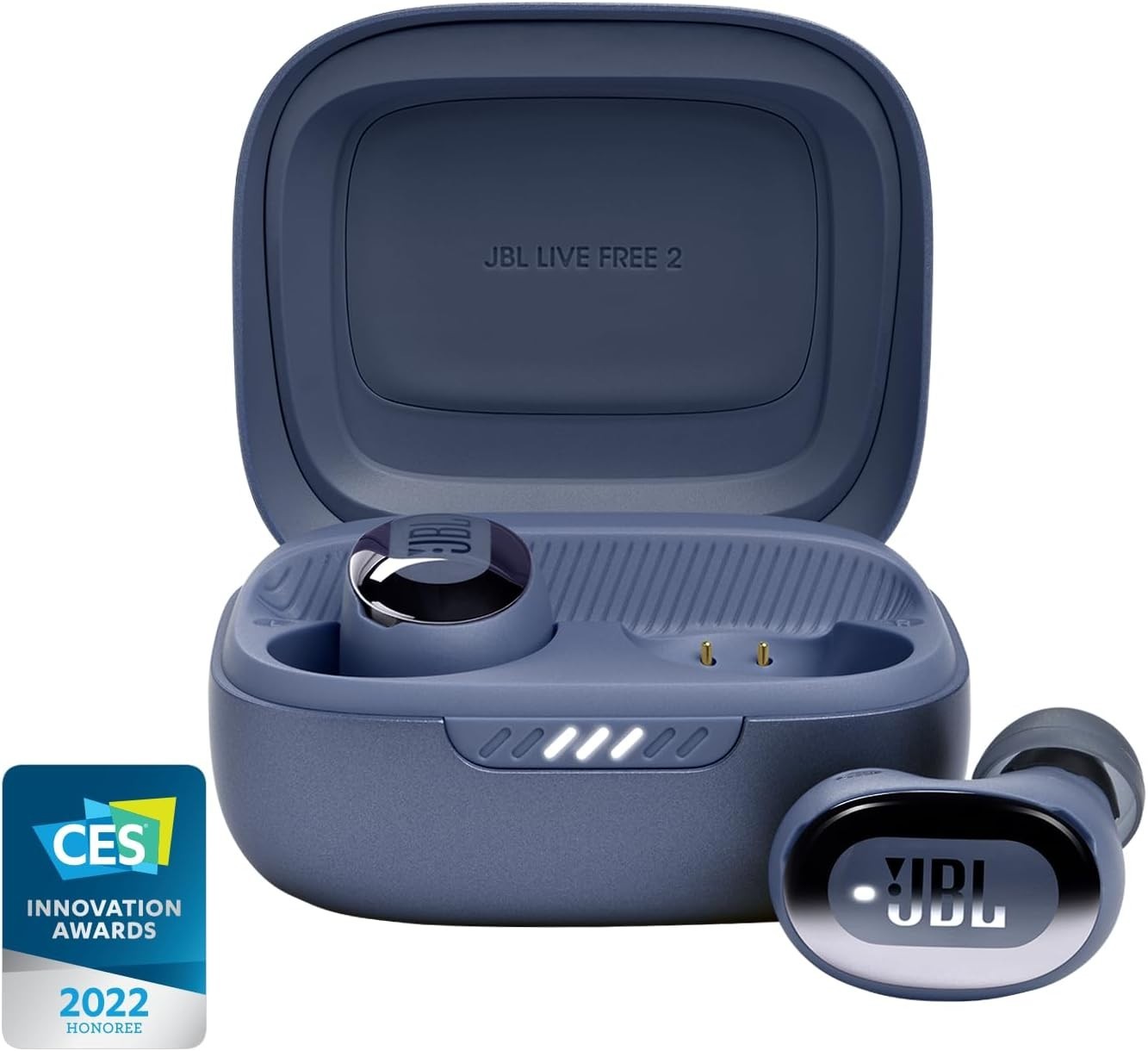 JBL LIVE-FREE-2-TWS-BLUE True Wireless Noise Cancelling Earbuds (2026)