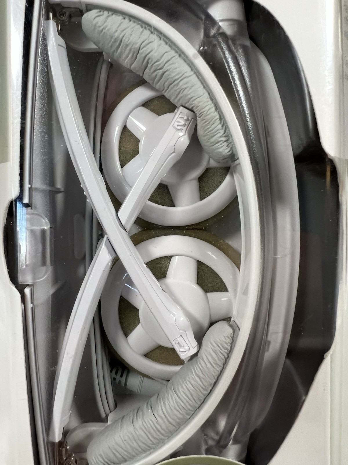 Sennheiser PX100 Stereo Headphones Natural Clear Sound PX 100 White Hi-Fi NEW