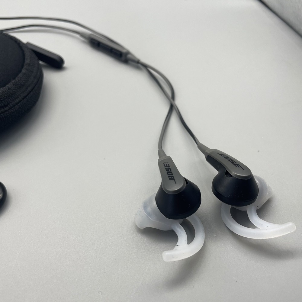 Bose SoundSport Wired 3.5mm Jack Earbuds In-ear Headphones Charcoal Earbuds #2
