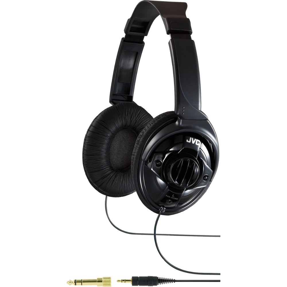 NEW JVC HA-X580 3.5 phone connector Stereo Headphones 107dB 7Hz-21000Hz 32 Ohms