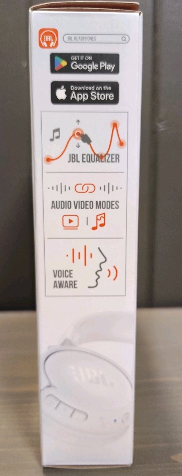 NEW – JBL Tune By Harman 520BT Wireless Bluetooth Headphones 57 Hours