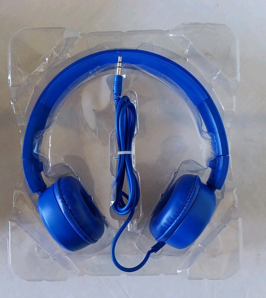 Gems Kids Wired On-Ear Headphones, Adjustable, Foldable, 3.5mm Audio Jack #2292