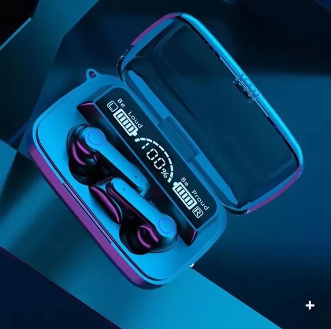M19 Wireless Bluetooth Earbuds LED Display HiFi Stereo Touch Control