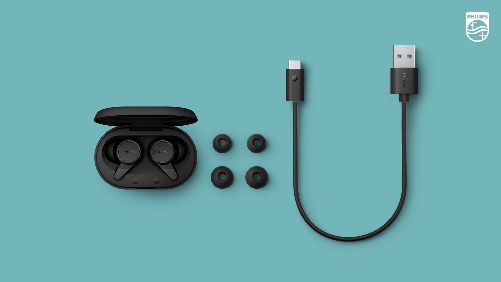 T1207 True Wireless Headphones with up to 18 Hours Playtime and IPX4 Water Resis
