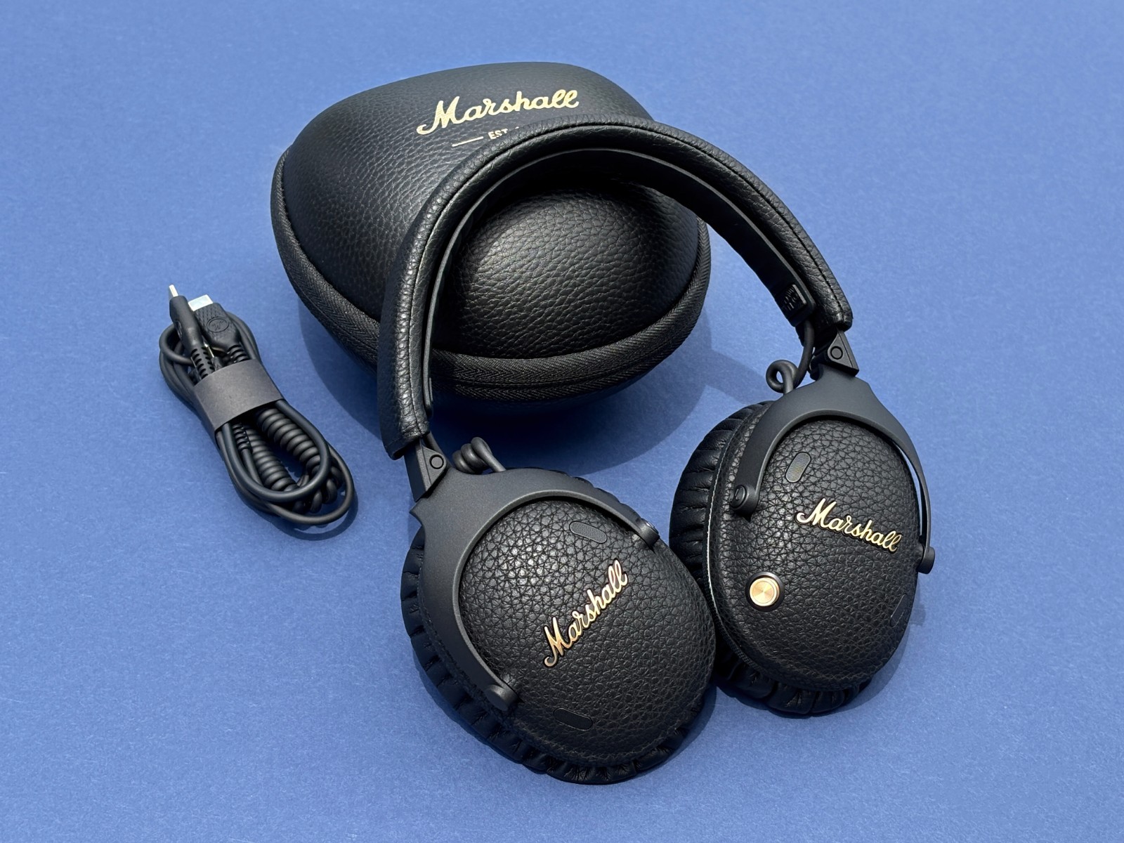 Marshall Monitor III Noise Canceling Over-Ear Bluetooth Headphones – BLACK