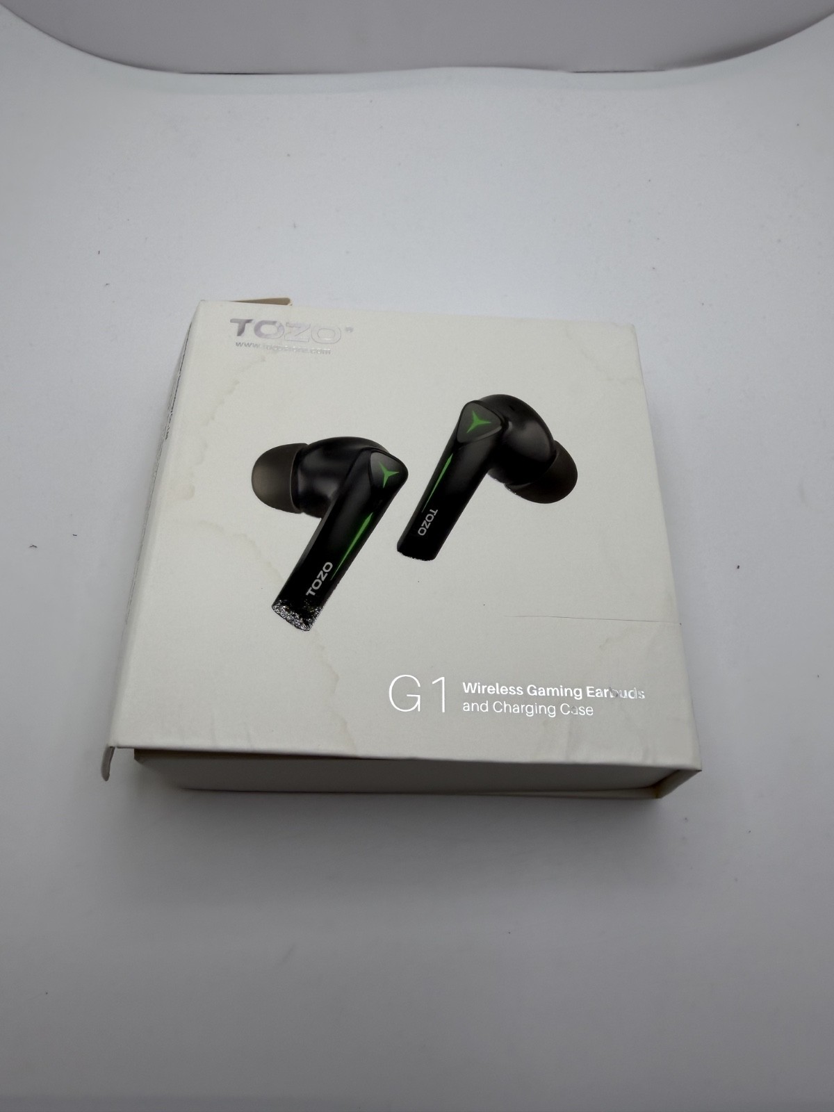 TOZO G1 Wireless Gaming Earbuds Bluetooth Headphones w/ Charging Case