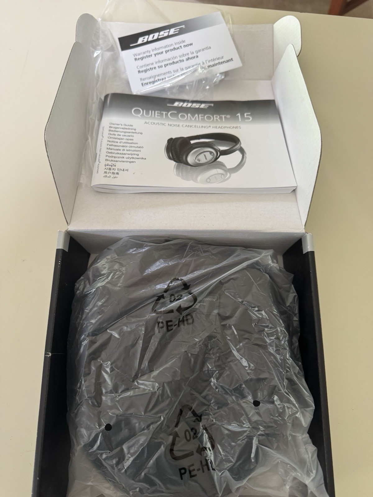 Bose QuietComfort 15 Qc15 Noise Cancelling Headphones EXCELLENT SHIPS SAME DAY