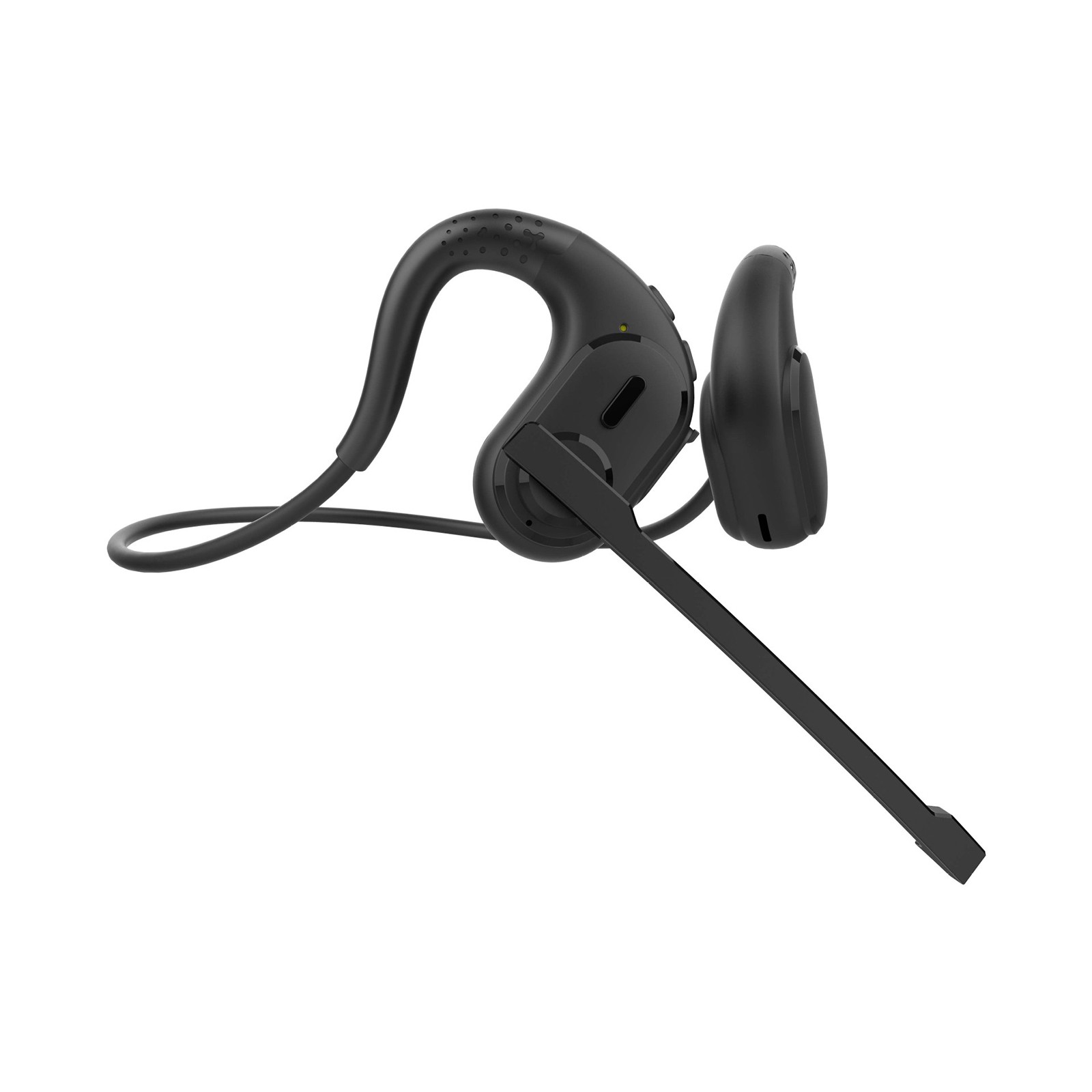 New Bluetooth 5.3 Wireless Air Conduction Open Ear Headset Detachable Mic