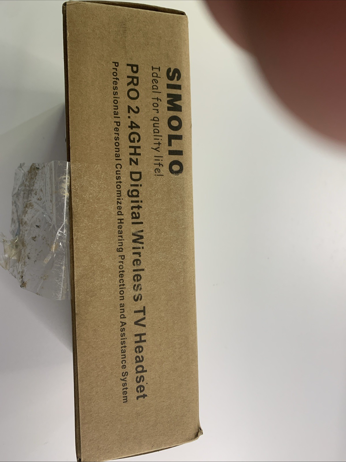 SIMOLIO SM-824D2 Dual Digital Wireless TV Headset Hearing Assistance