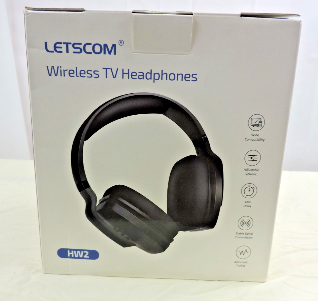Letscom HW2 Wireless Headphones for TV