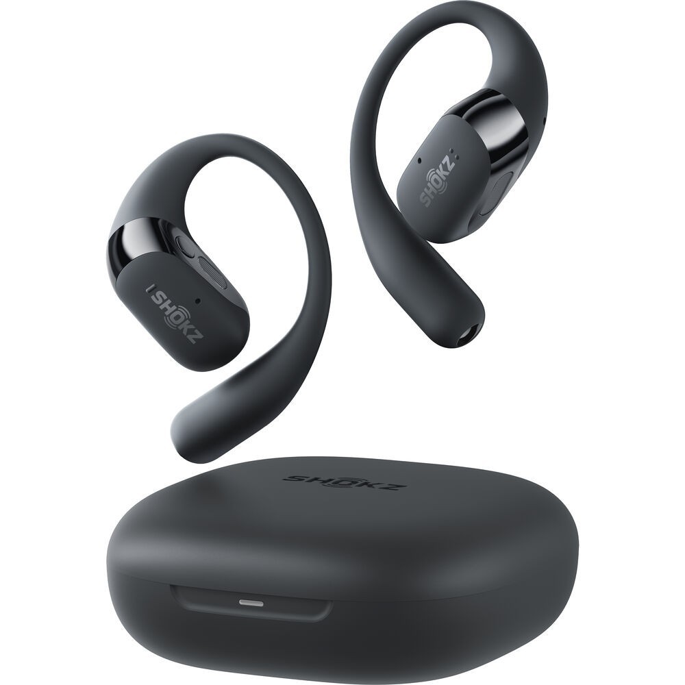 Shokz OpenFit 2+ True Wireless Earbuds TWS Open Ear Headphones Earphones – Black
