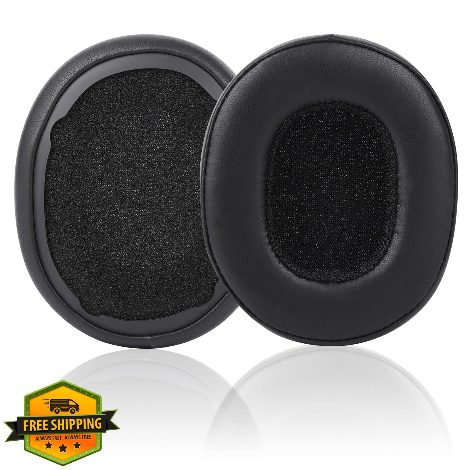 Skullcandy Crusher Hesh 3 Venue ANC Headphone Ear Pads Black Protein Leather