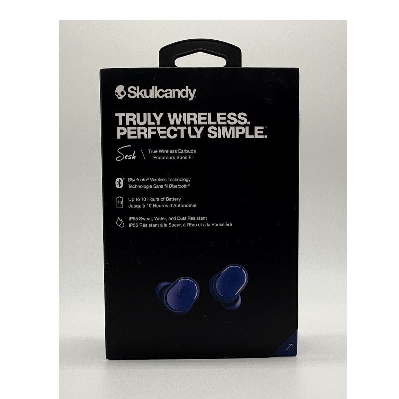 Skullcandy Sesh Bluetooth Wireless Earbuds (BNIB) Blue Water-Resistant In-Ear