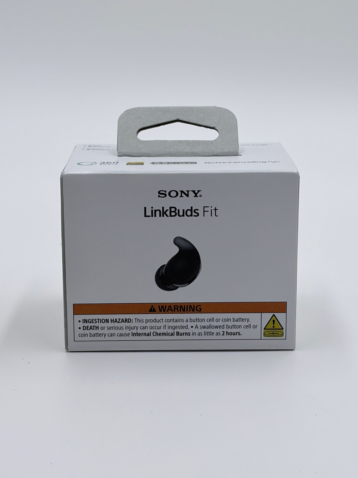 Sony WF-LS910N/BZ LinkBuds Fit True Wireless Noise Canceling Earbuds – Black New