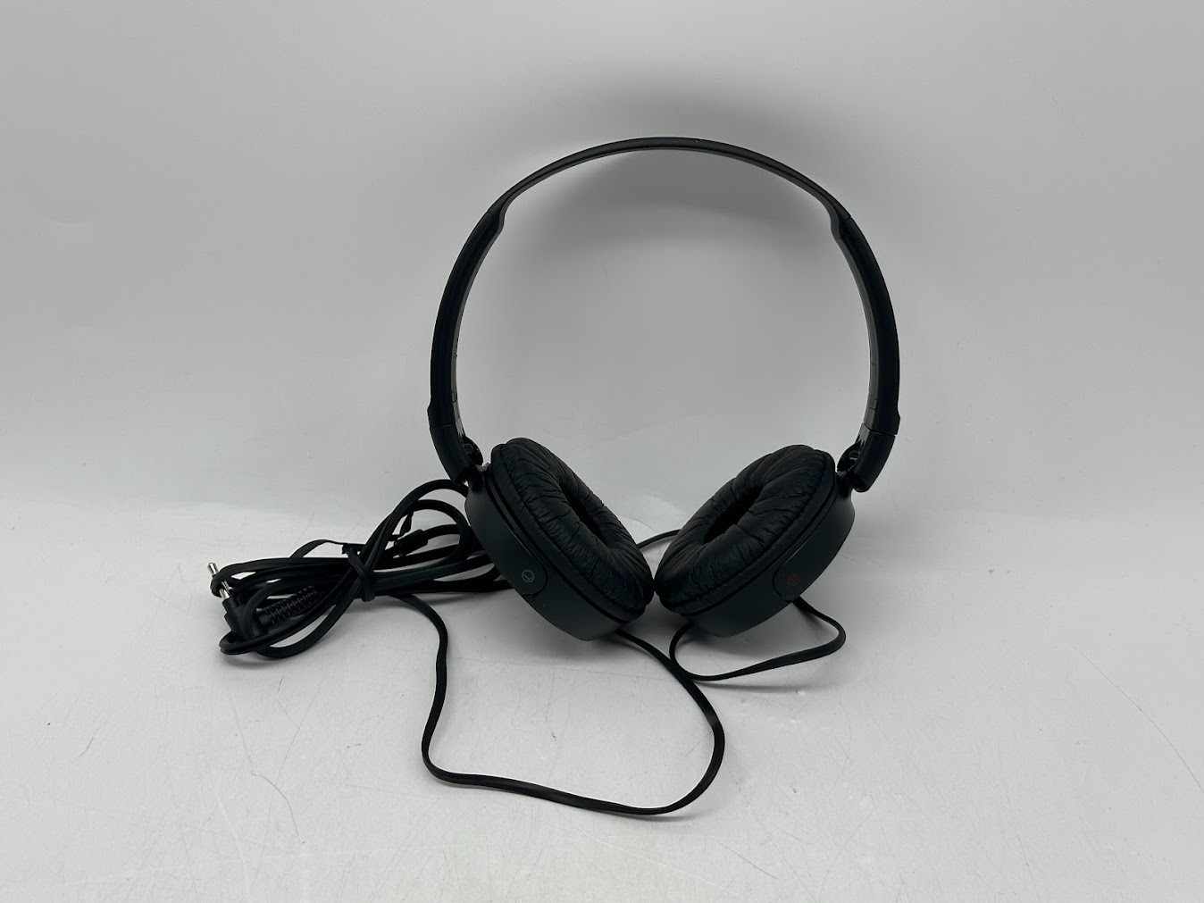Sony MDR-ZX110 ZX Series Wired On-Ear Headphones – Black