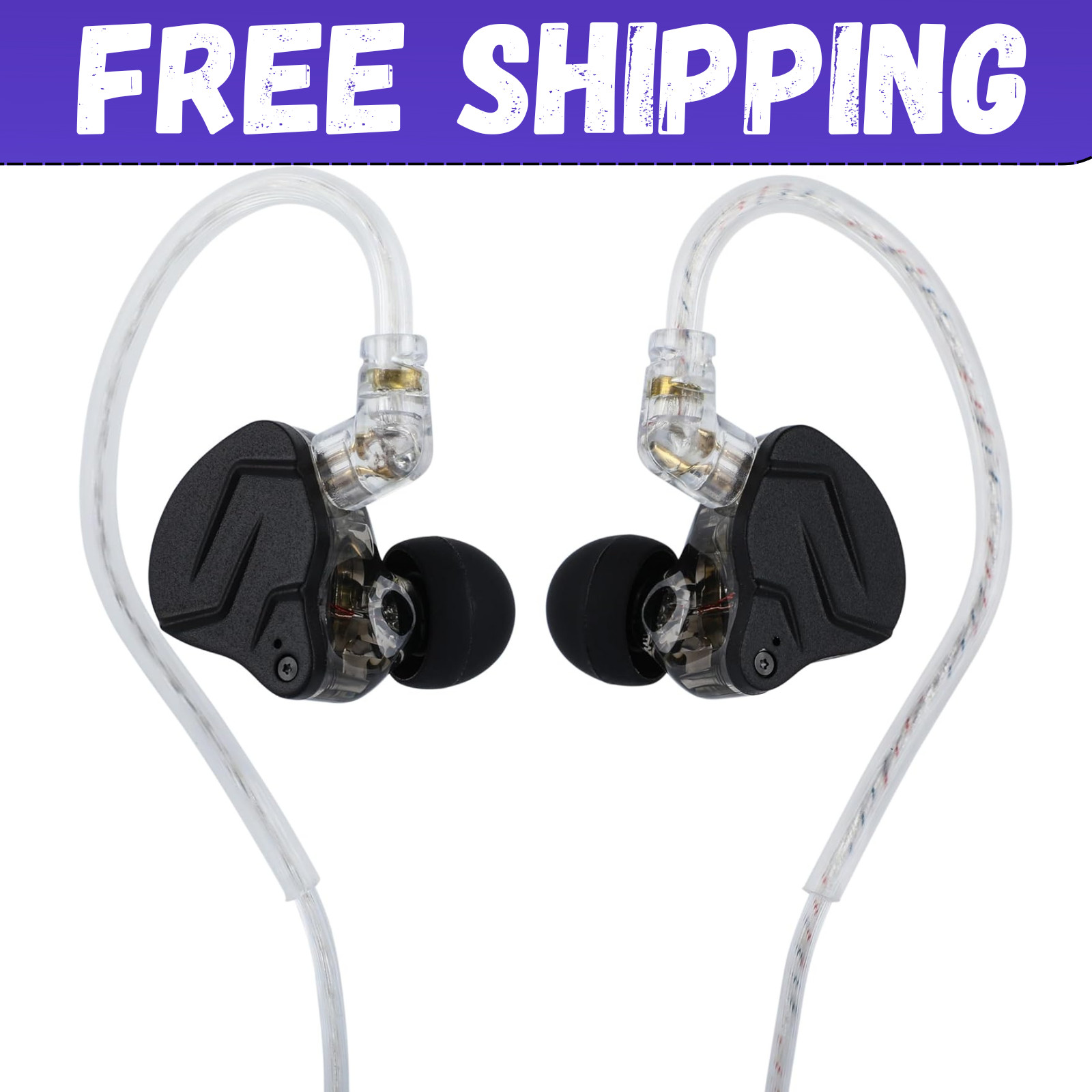 Linsoul KZ ZSN PRO X Dual Driver 1BA+1DD Hybrid Metal Earphones HiFi in-Ear Moni