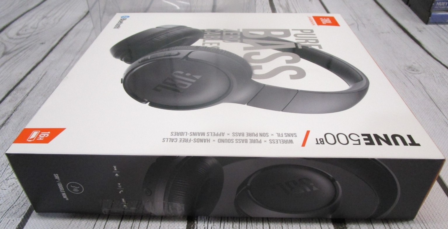 JBL TUNE 500BT Bluetooth Headband Over-Ear High-Quality Wireless Headphones NEW