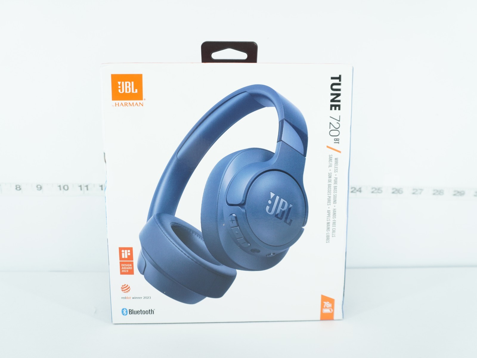 JBL TUNE 720BT – WIRELESS OVER-EAR HEADPHONES WITH JBL PURE BASS SOUND – BLUE