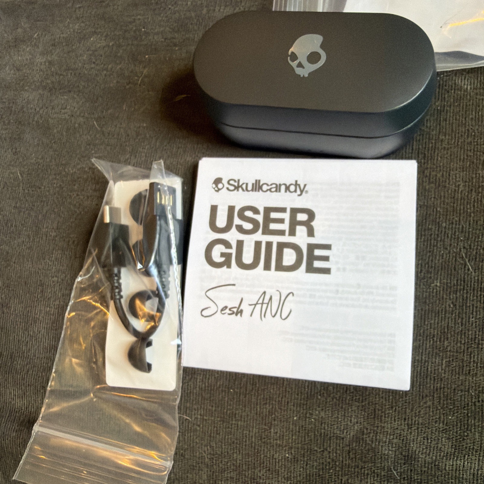 Skullcandy Sesh ANC In Ear Wireless Headphones – Black Open Box