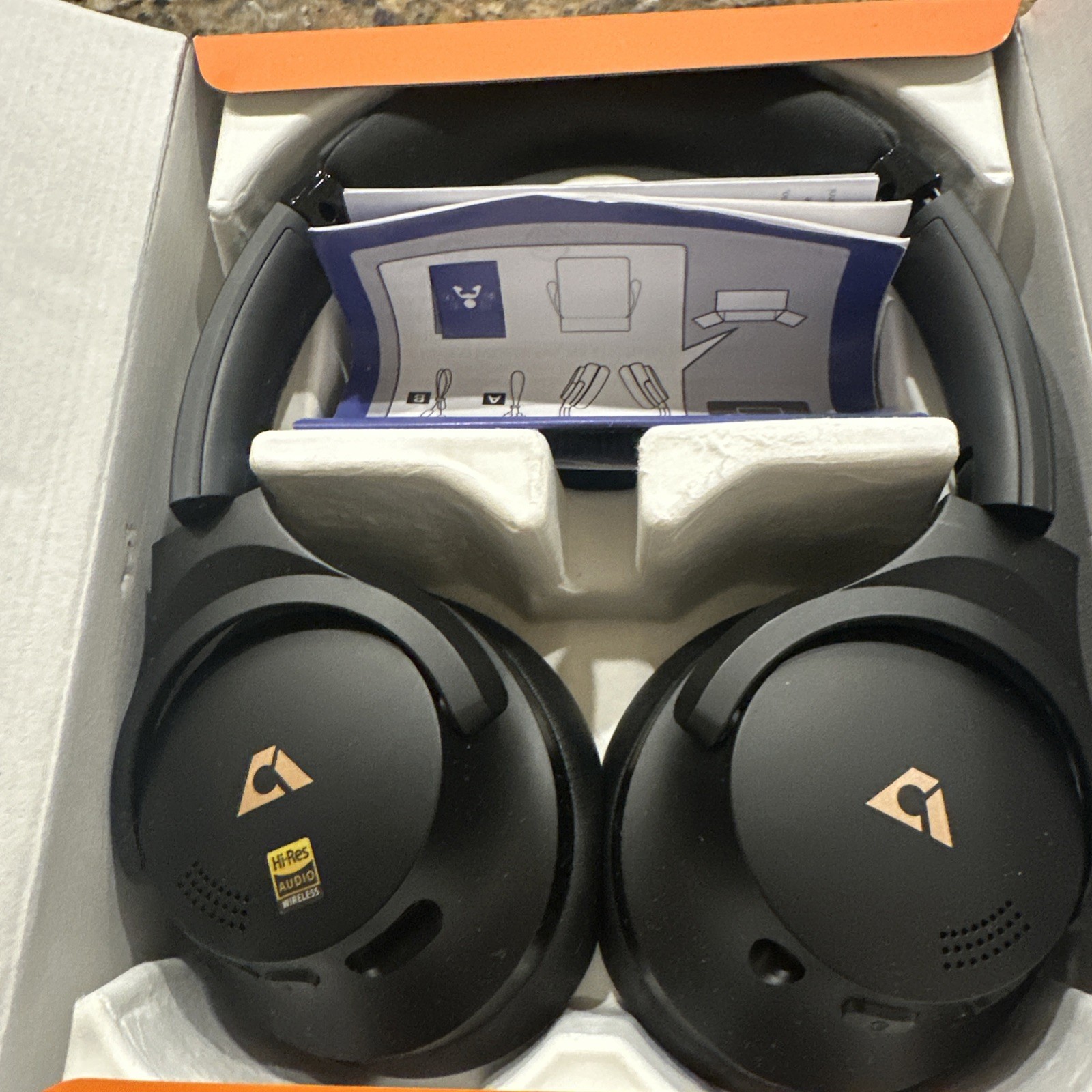 1Mii Y8+ Noise Cancelling Headphones Bluetooth Wireless LDAC Hi-Res Audio Cus…