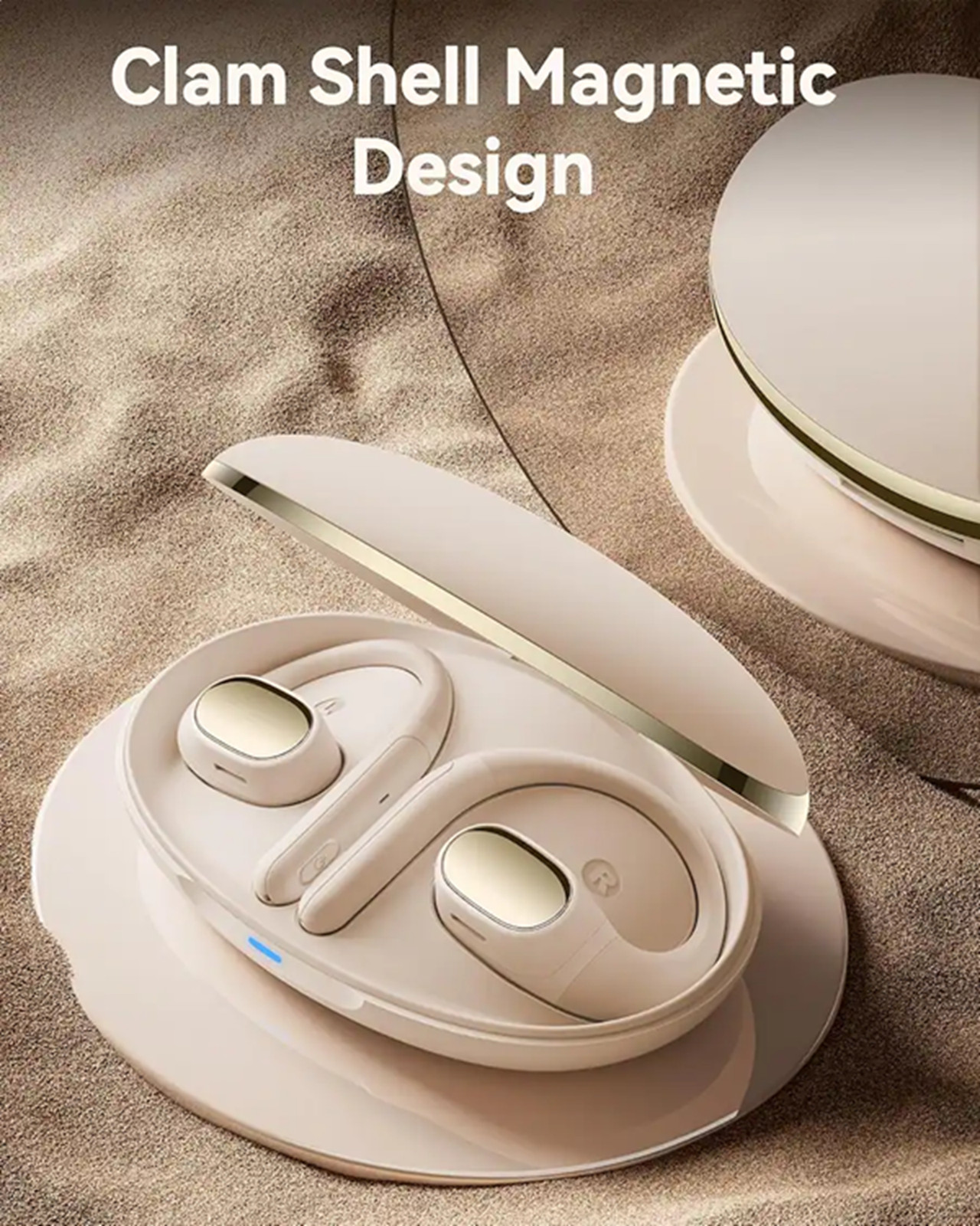 VEAT00L PocBuds V30 Sport Earbuds, Lightweight Earhooks, IPX7 Waterproof, Open