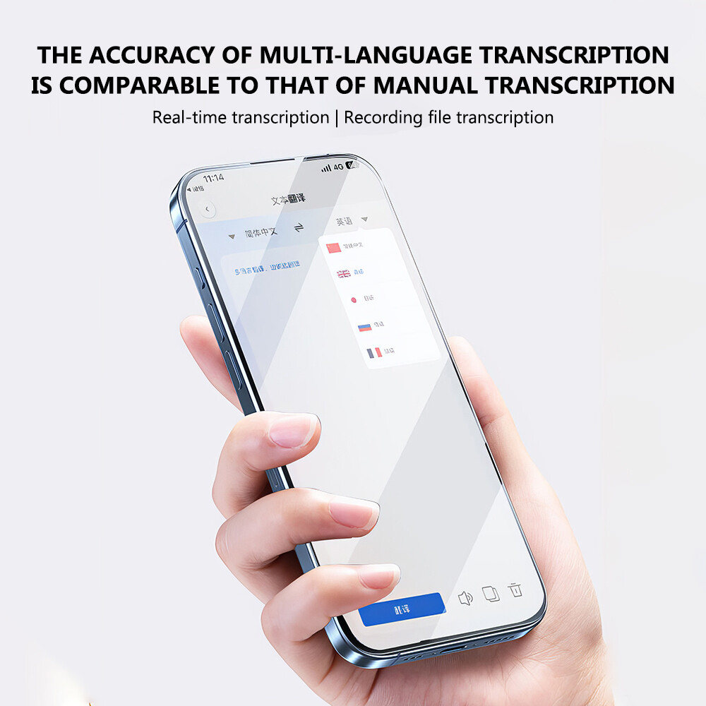 Wireless Earbuds AI Translating Earbuds in Ear Earbud Translator fit iOS/Android