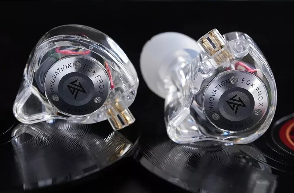 KZ EDX Pro X Single Dynamic Driver In-Ear Monitor HiFi Earphones with OFC Cable