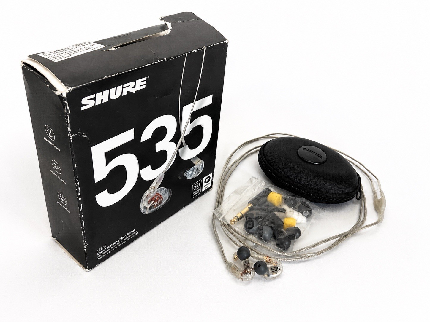 Shure SE535 Clear In Ear Headphones