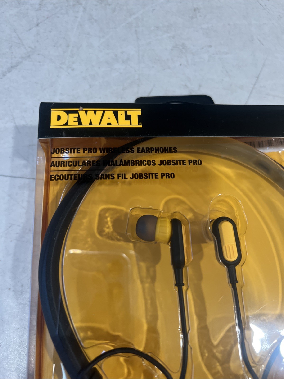 DEWALT DXMA1902091A Jobsite Pro Wireless Neckband Earphones Bluetooth