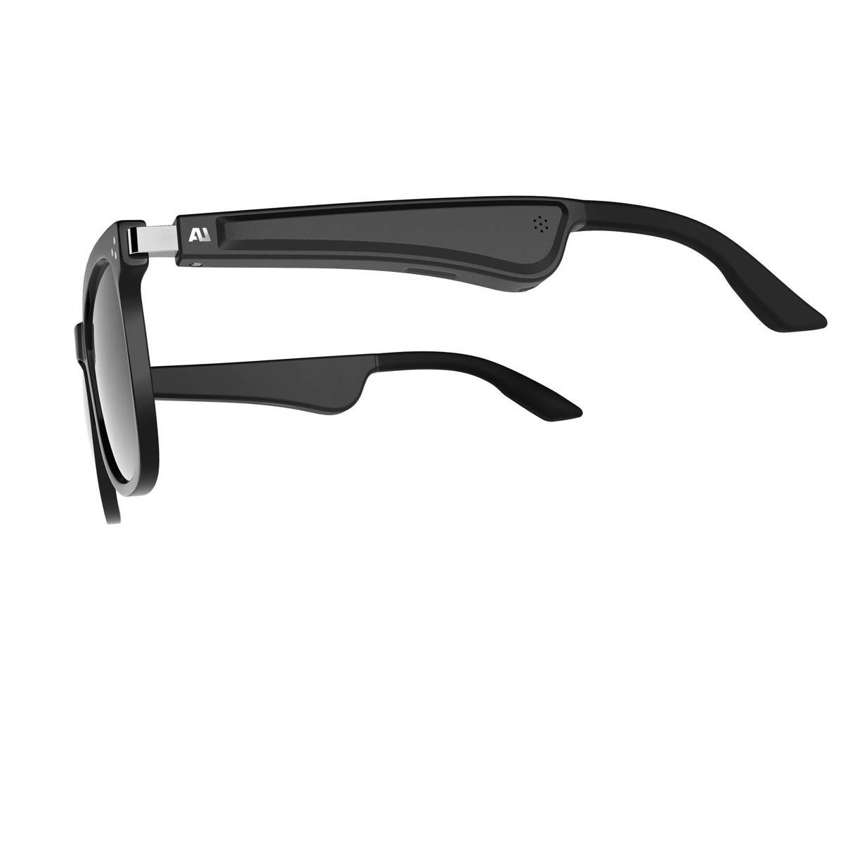 Ausounds AU-Lens Unisex True Wireless Audio Sunglasses, Black